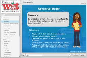 Conserve Water Training